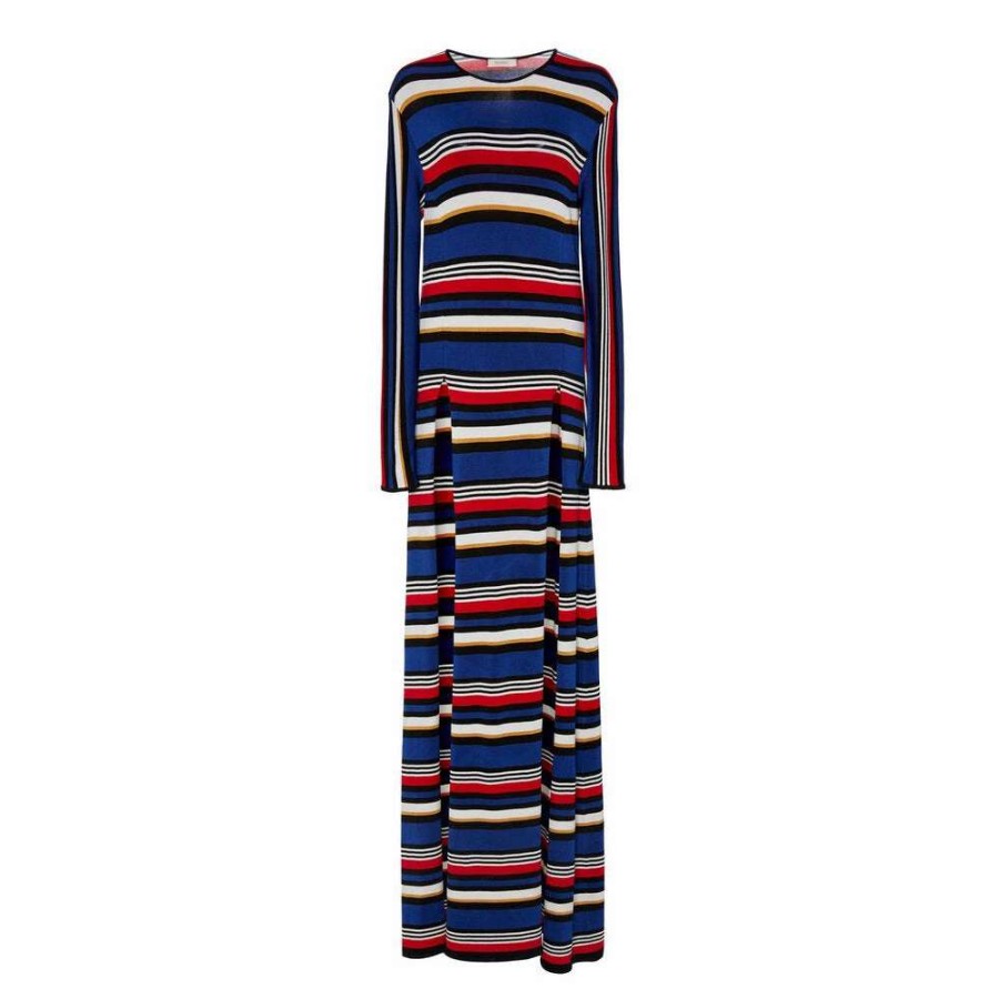 Womens * | Semsem Biba Striped Long Knit Tunic