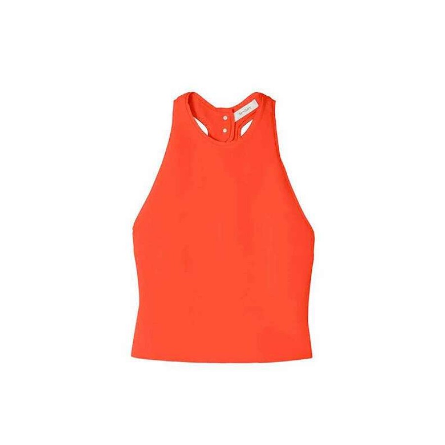 Womens * | Semsem Salma Open Back Tank Orange